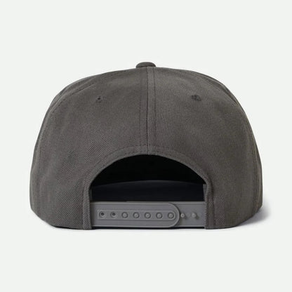 BRIXTON Oath III Snapback Hat - Charcoal