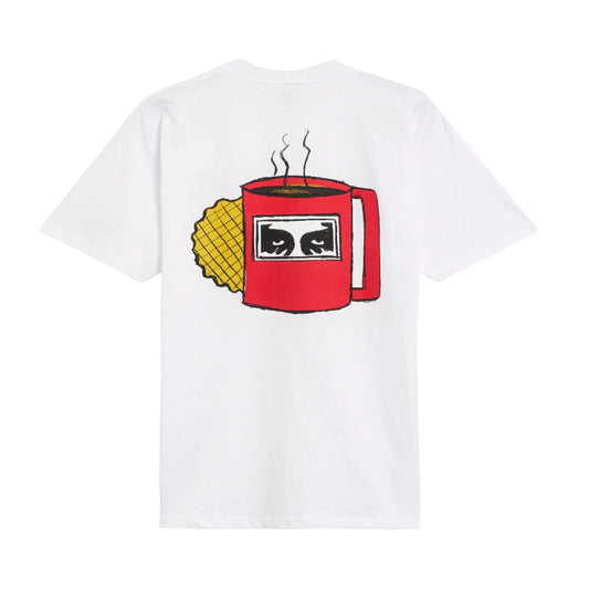 OBEY Coffee Cup Classic Graphic T-Shirt