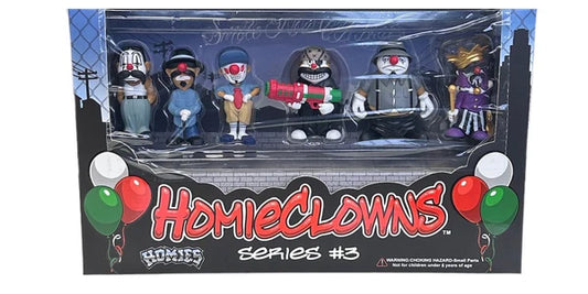 DGA HOMIES™ - CLOWNS Series #3 Figure Box Set