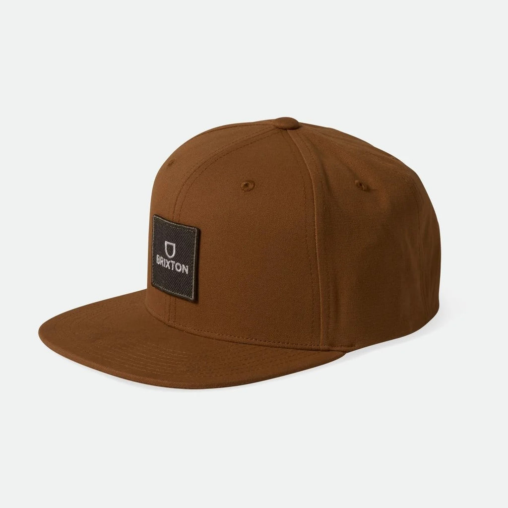 BRIXTON Alpha Square Netplus MP Snapback - Copper