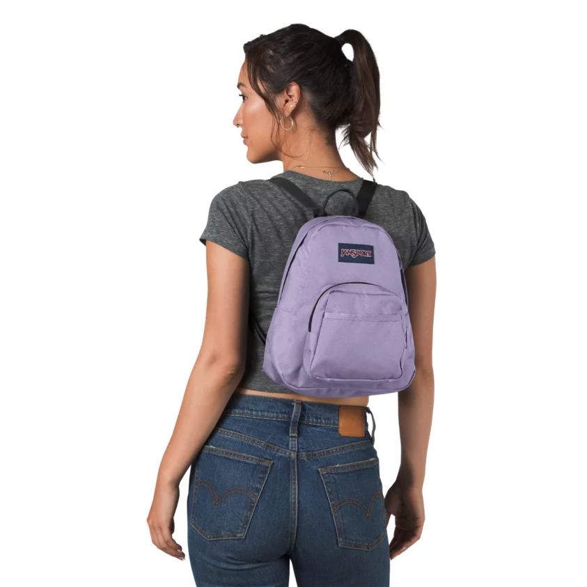 JanSport Half Pint Mini Backpack Purple K MOMO