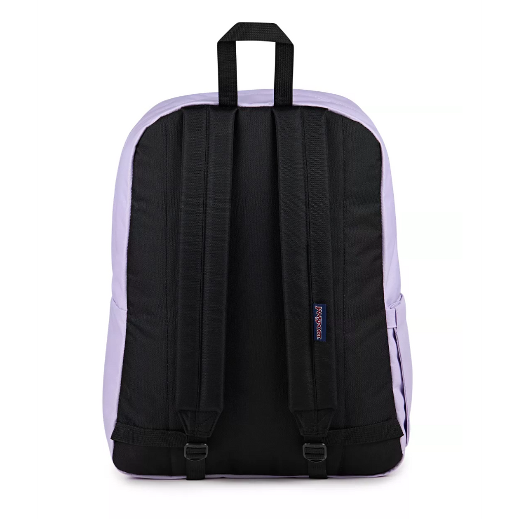 backpack jansport purple square Cross Town Plus - Large Main Compartment, Side Water Bottle Pocket, 15-Inch Padded Laptop Sleeve while the adjustable Velcro handle makes it easy to grab and go JanSport Laptop Backpack - Computer