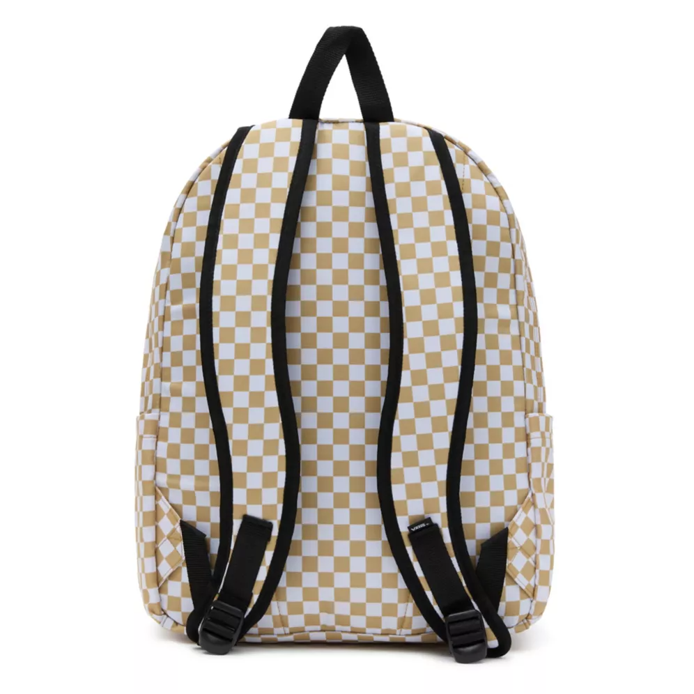 VANS Old Skool Check Backpack Yellow K MOMO