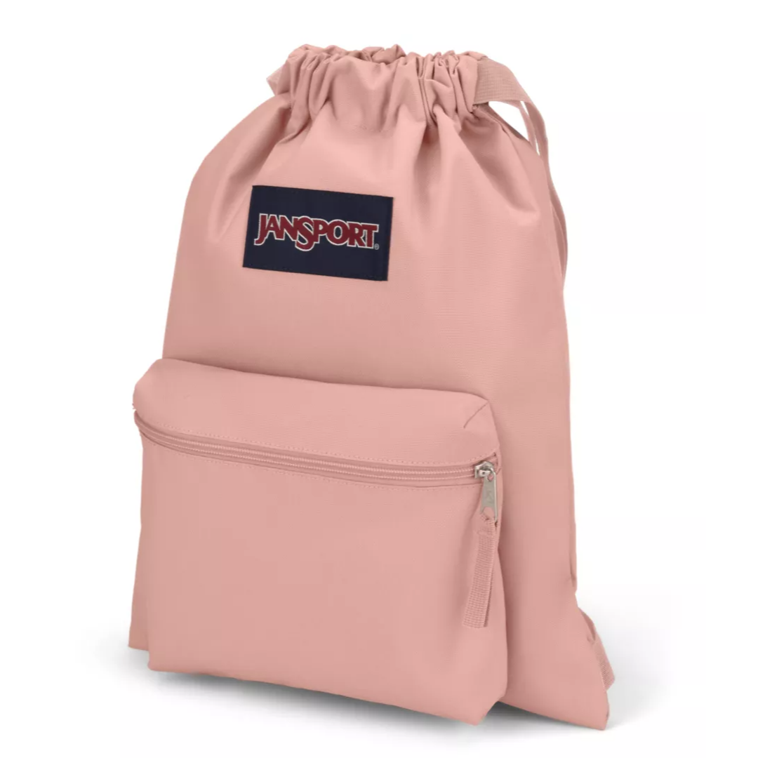 JANSPORT Draw Sack Backpack - Misty Rose