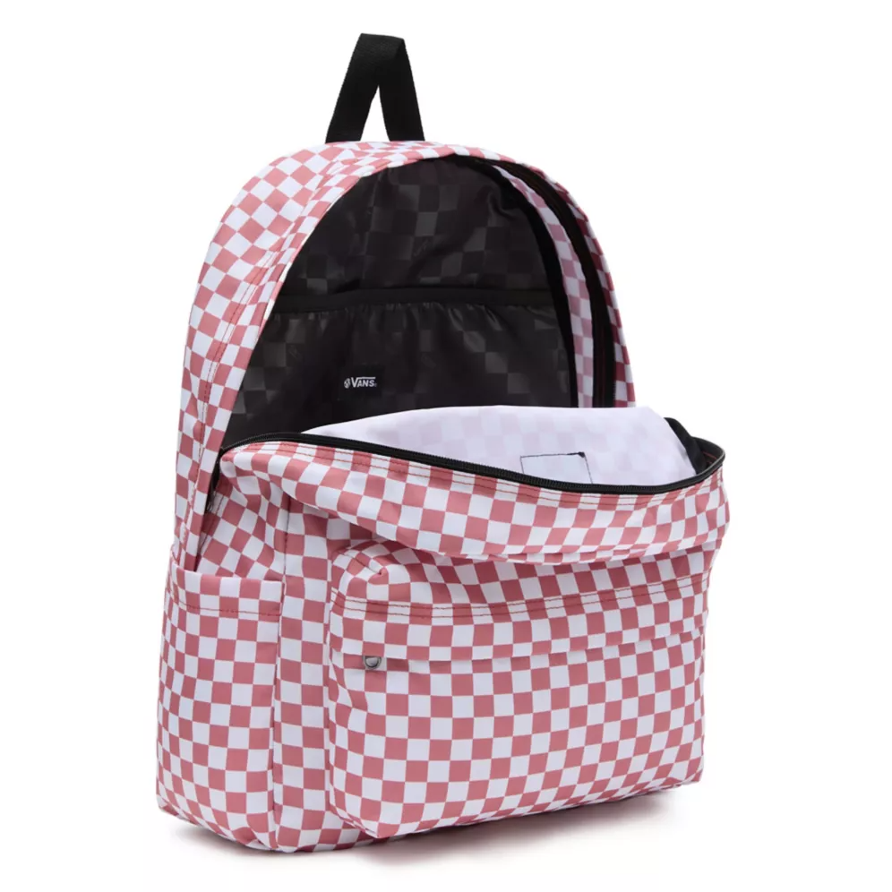 VANS Old Skool Check Backpack Pink K MOMO