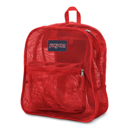 JanSport Mesh Pack Backpack - Red Tape