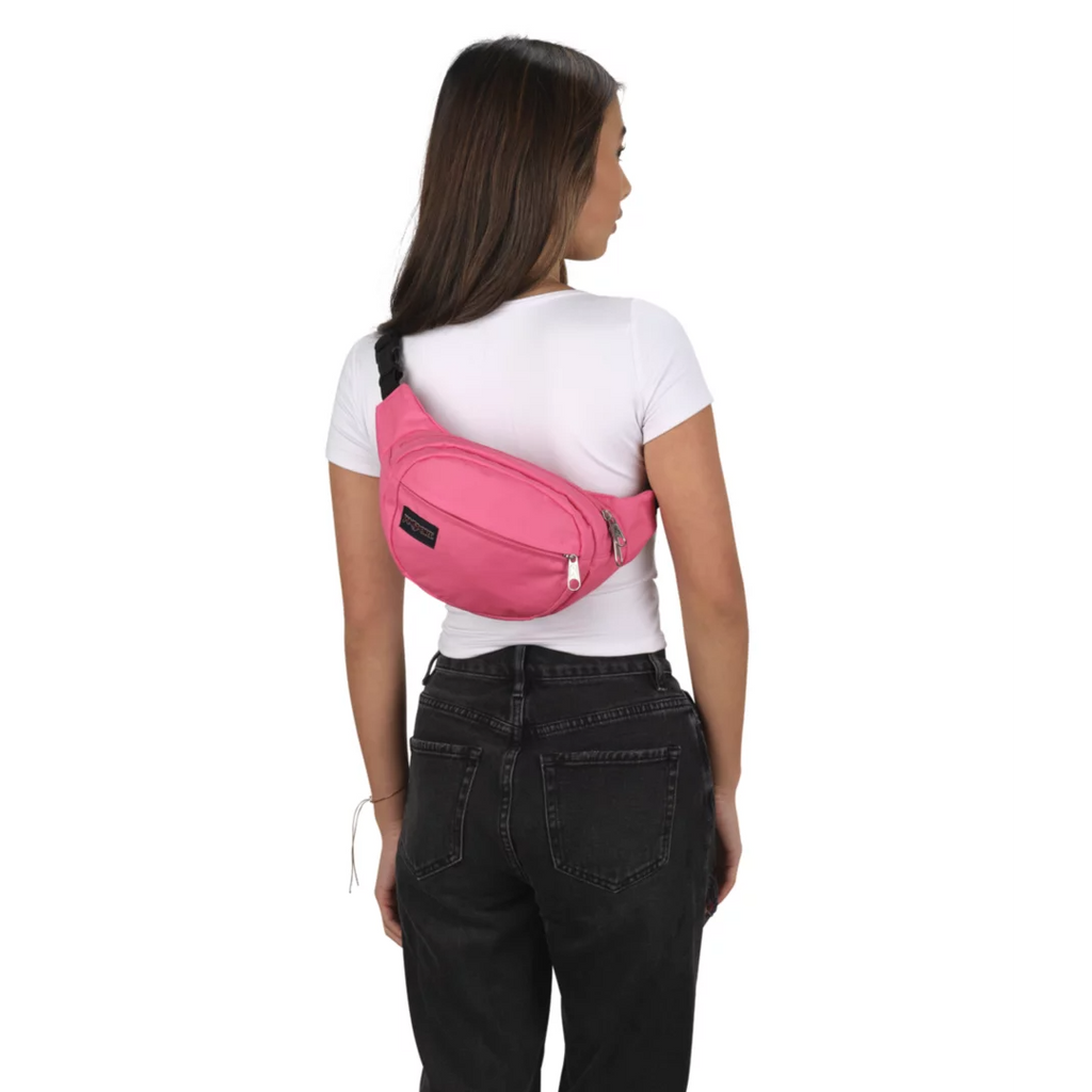 JanSport Fifth Avenue Waist Fanny Pack - Posh Pink