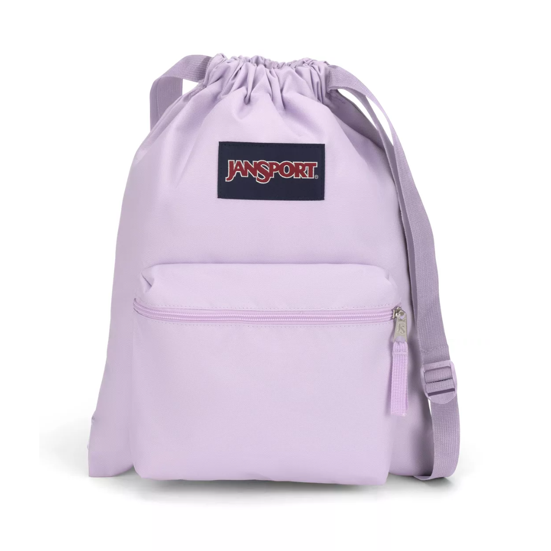 JANSPORT Draw Sack Backpack - Pastel Lilac