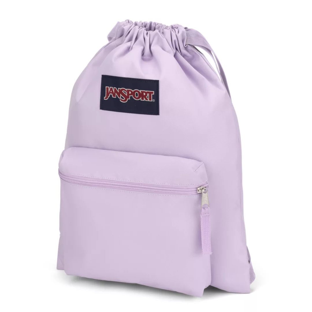 JANSPORT Draw Sack Backpack - Pastel Lilac