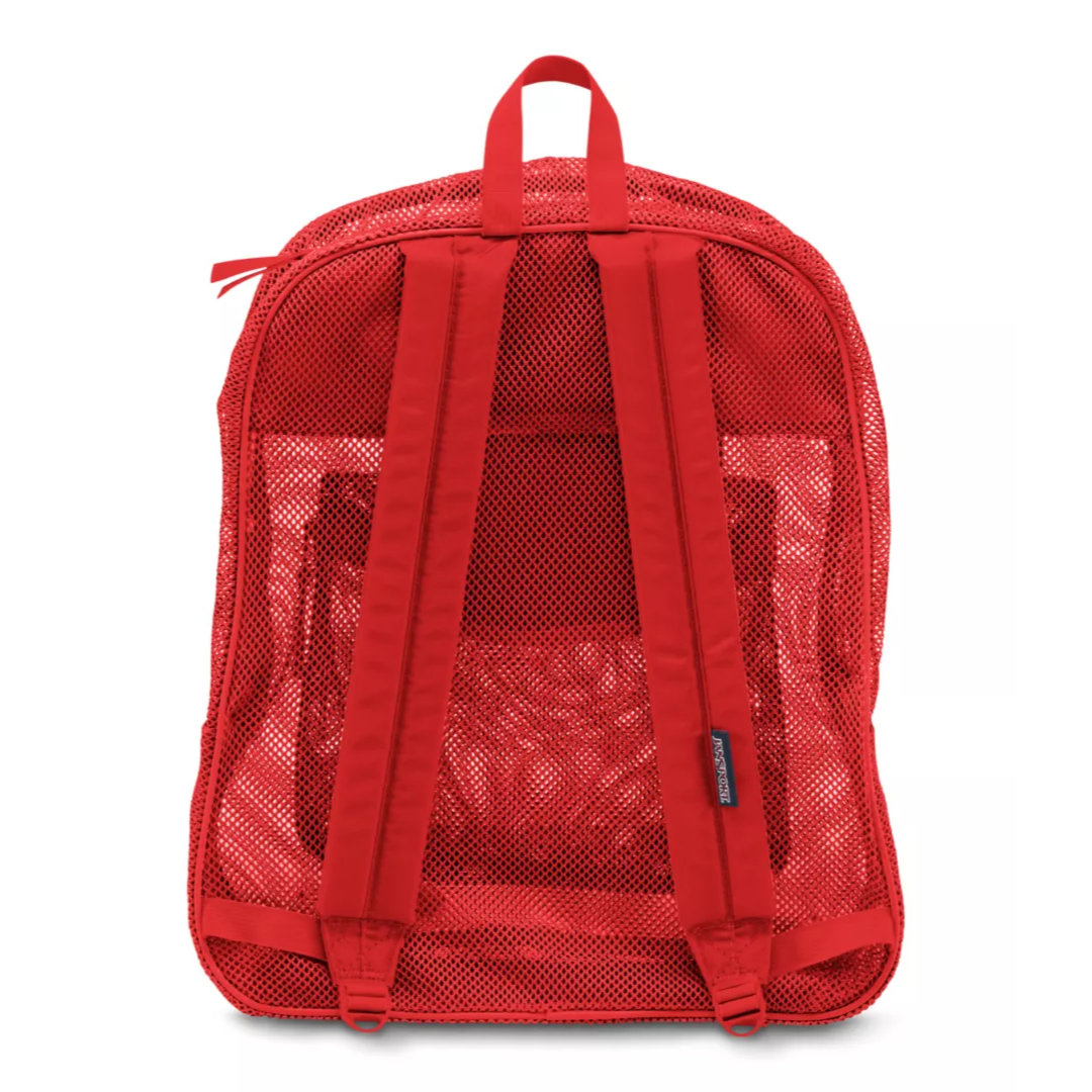 JanSport Mesh Pack Backpack Red Tape K MOMO