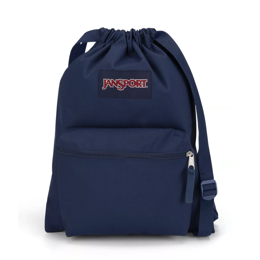 jansport backpack dark blue JANSPORT Draw Sack Backpack