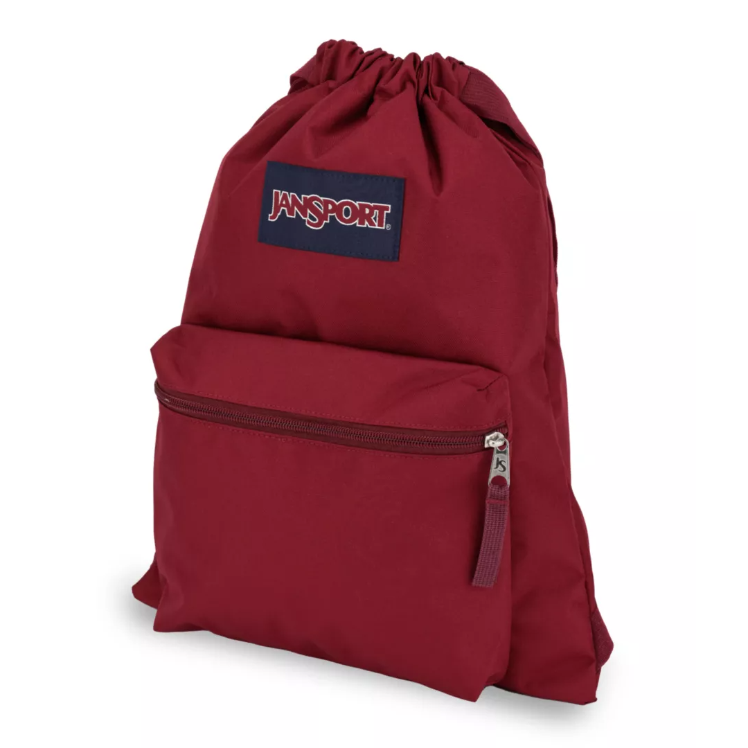 JANSPORT Draw Sack Backpack - Russet Red