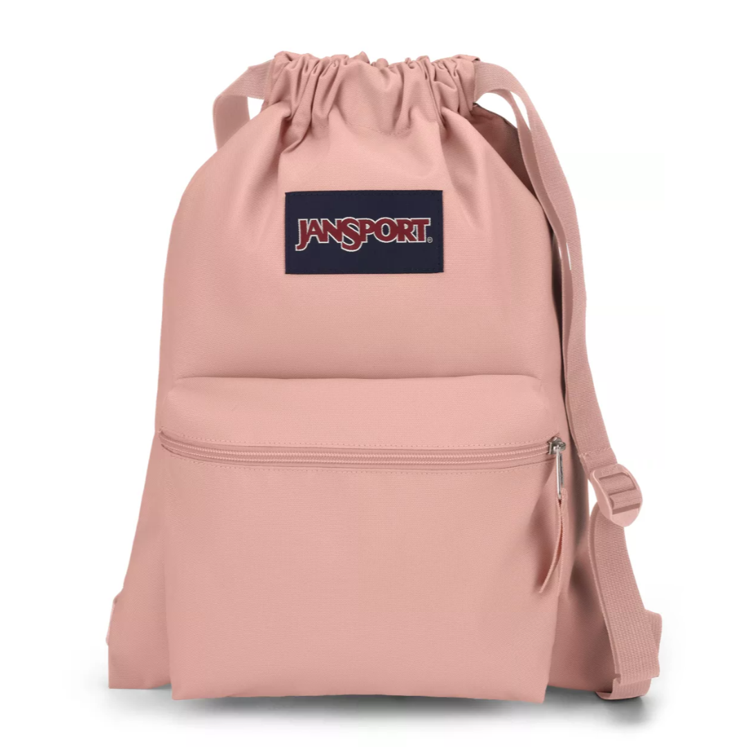 JANSPORT Draw Sack Backpack - Misty Rose