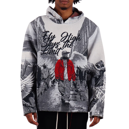 MAJESTIC Fly High Tapestry Graphic Hoodie