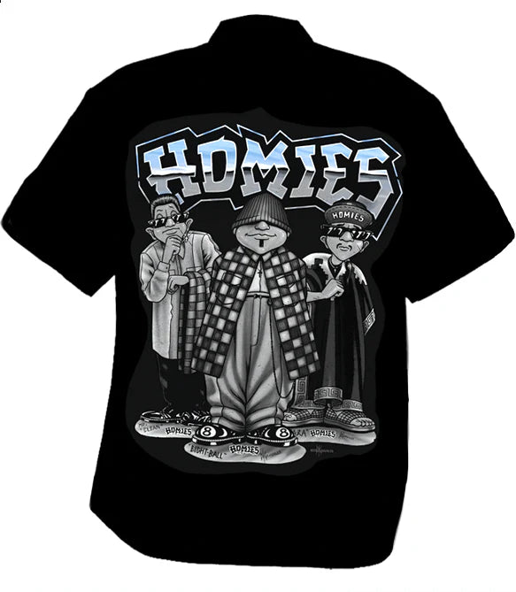 DGA HOMIES™ Work Shirt - EIGHTBALL TRIO