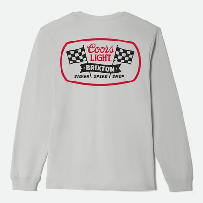 BRIXTON Coors Light Pit Stop Standard Long Sleeve T-Shirt