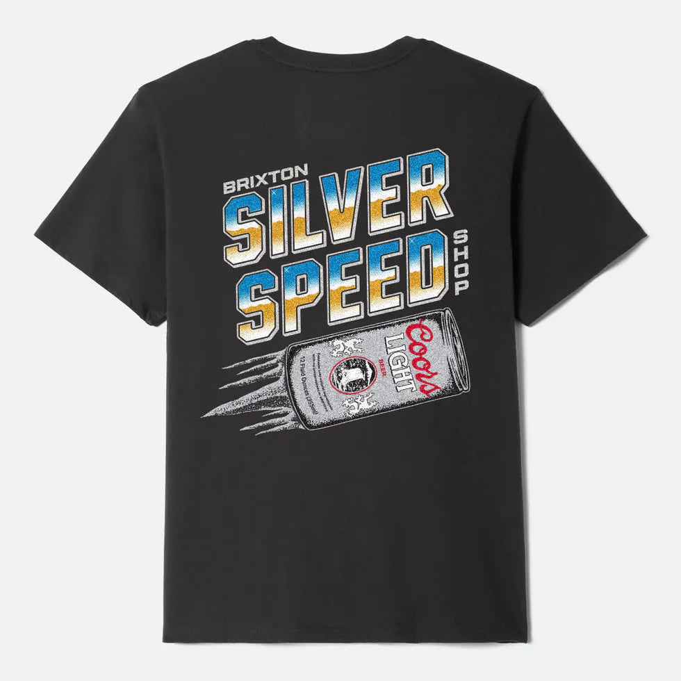 BRIXTON Coors Light Silver Speed Standard T-Shirt
