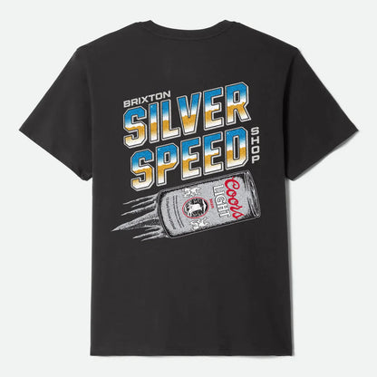 BRIXTON Coors Light Silver Speed Standard T-Shirt