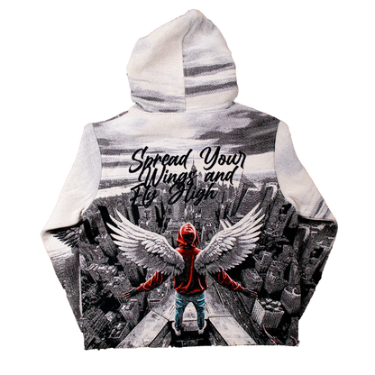 MAJESTIC Fly High Tapestry Graphic Hoodie