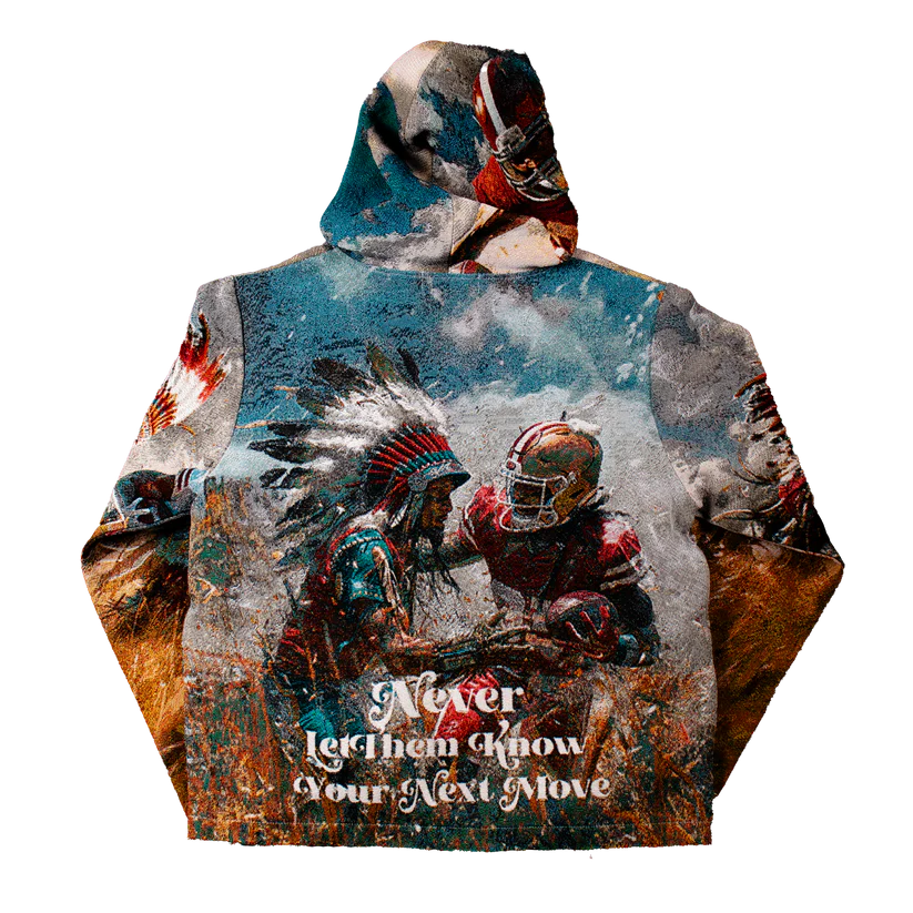 MAJESTIC Warfare Tapestry Graphic Hoodie