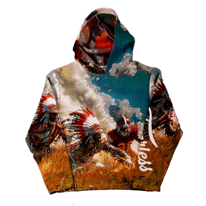 MAJESTIC Warfare Tapestry Graphic Hoodie