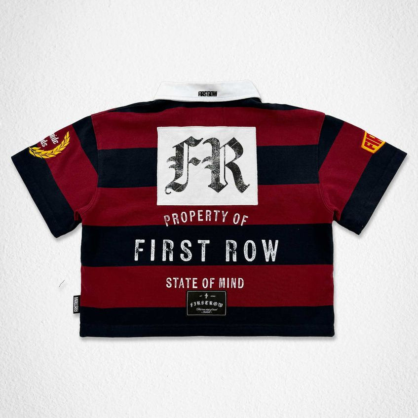 FIRST ROW WOMEN'S CROP POLO