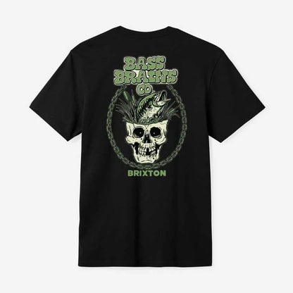 BRIXTON Bass Brains Skull S/S Standard Graphic T-shirt