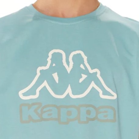 KAPPA Logo Ostesso T-Shirt - Sage Blue