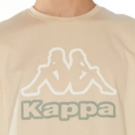 KAPPA Logo Ostesso T-Shirt - Cream