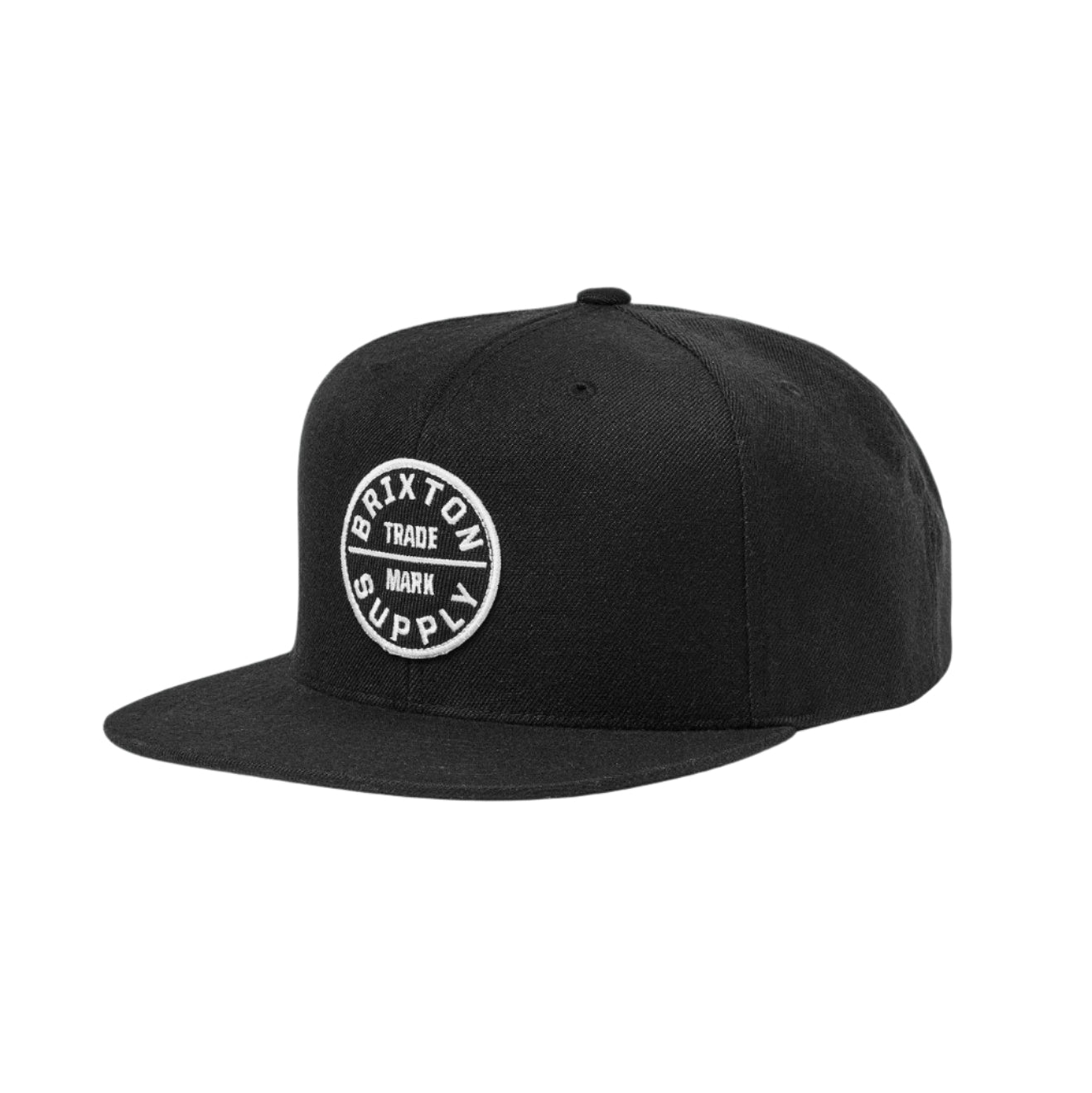 BRIXTON Oath III Snapback Hat - Black