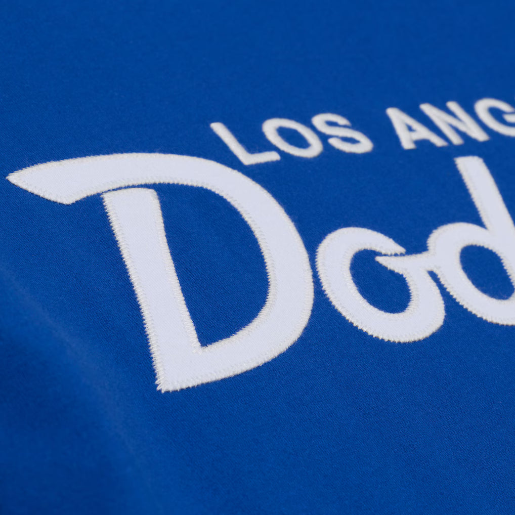 Mitchell & Ness MLB Los Angeles Dodgers Royal Head Coach T-Shirt