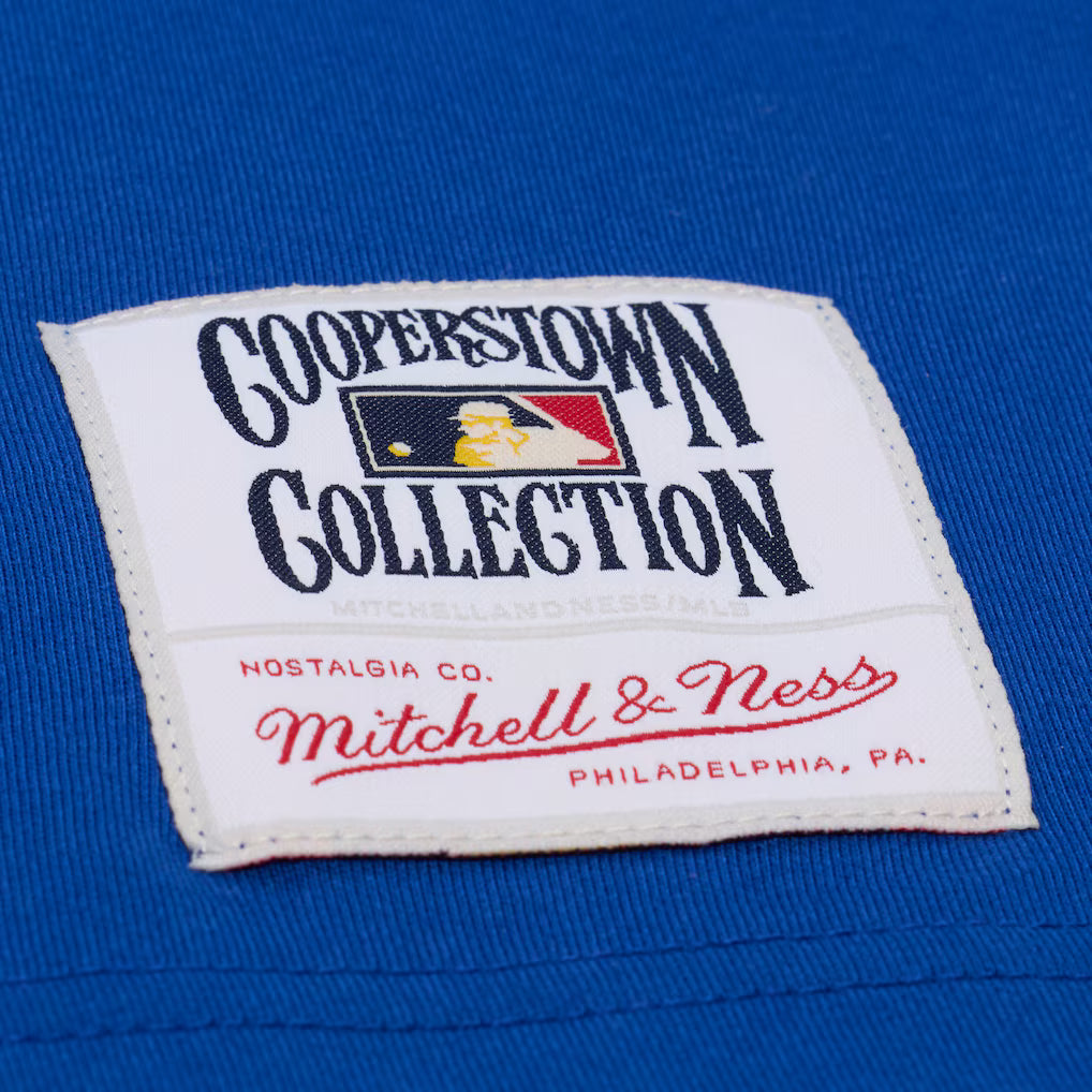 Mitchell & Ness MLB Los Angeles Dodgers Royal Head Coach T-Shirt