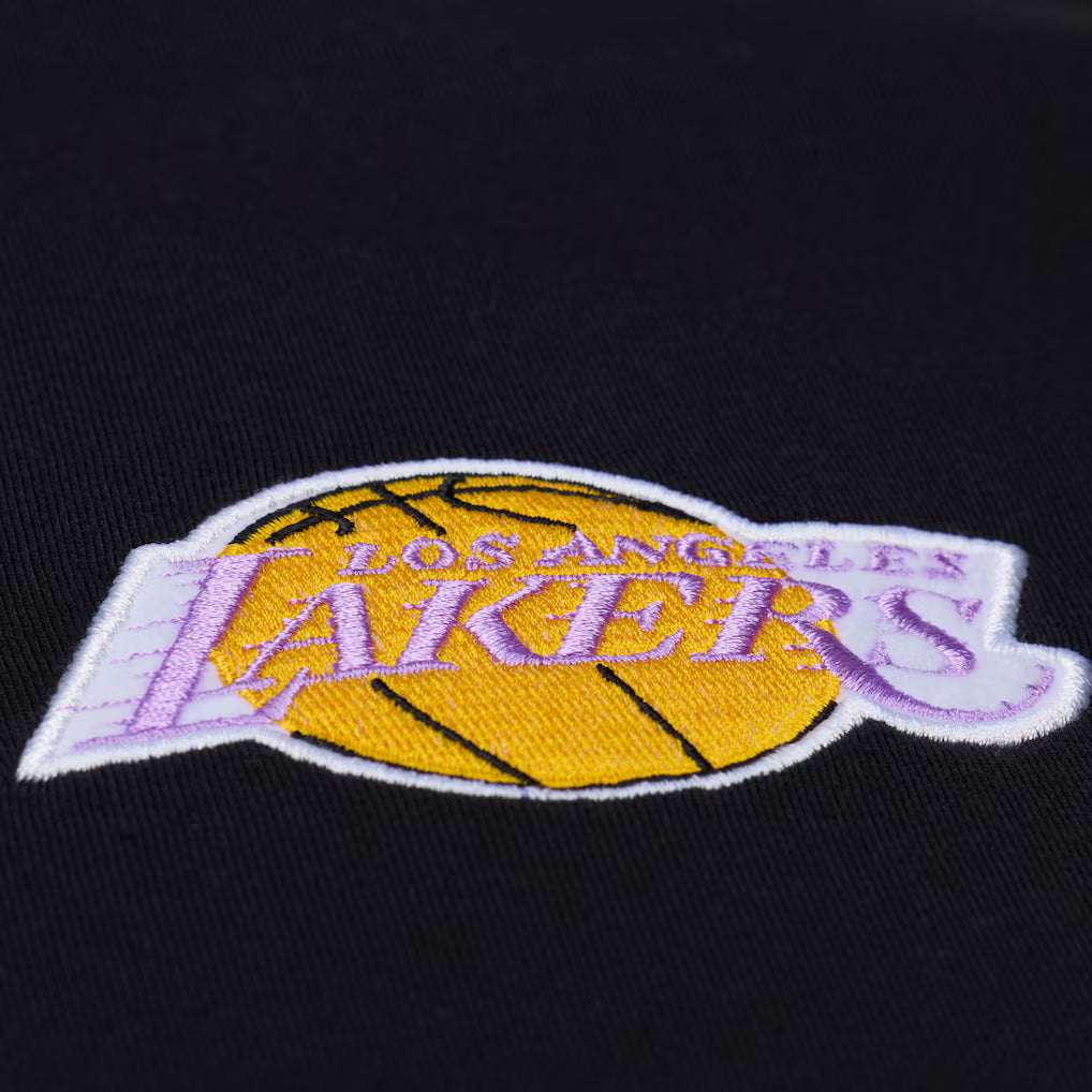 Mitchell & Ness NBA Los Angeles Lakers Black Playoff Win Premium T-Shirt
