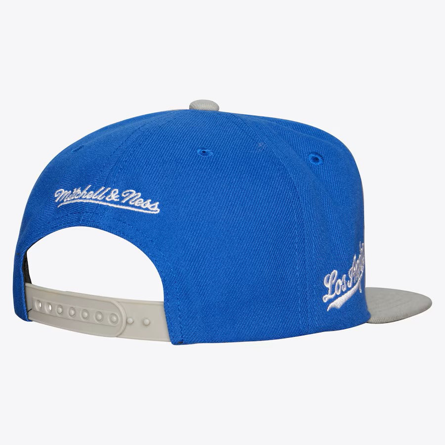 MITCHELL & NESS Los Angeles Dodgers Royal Cooperstown Collection Evergreen Snapback Hat