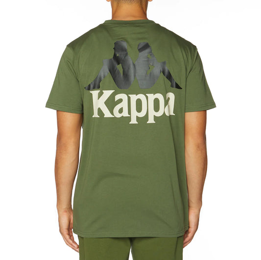 KAPPA Authentic Ables T-Shirt - Olive