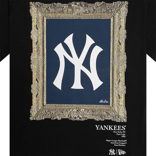 NEW ERA NY Yankees Curated Customs Black T-Shirt