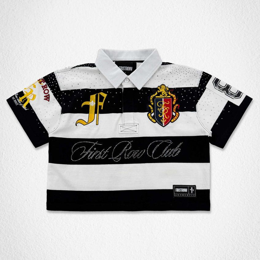 FIRST ROW WOMEN'S CROP POLO