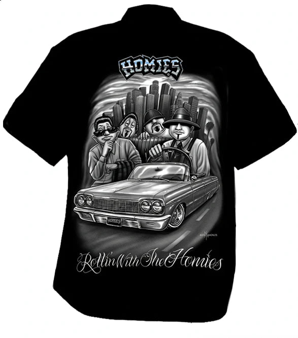 DGA HOMIES™ Work Shirt - ROLLIN WITH THE HOMIES