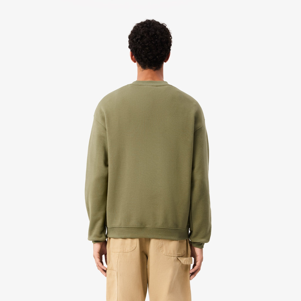 LACOSTE Loose Fit Graphic Sweatshirt