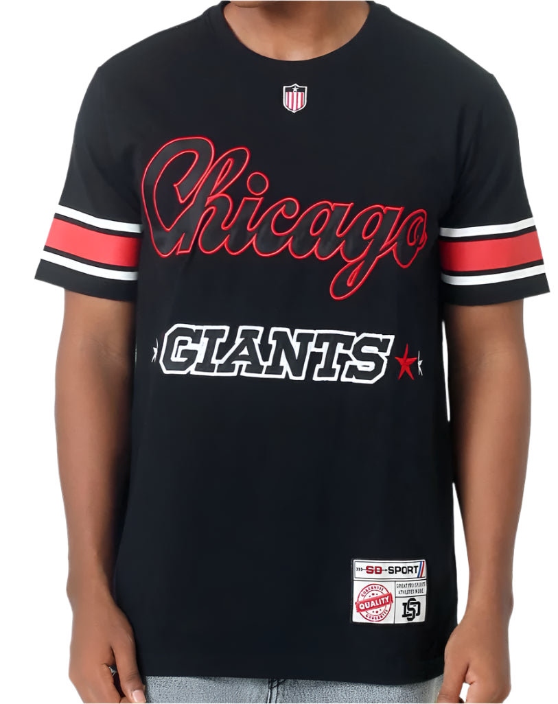SD SPORT Chicago Giants Crewneck S/S T-Shirt