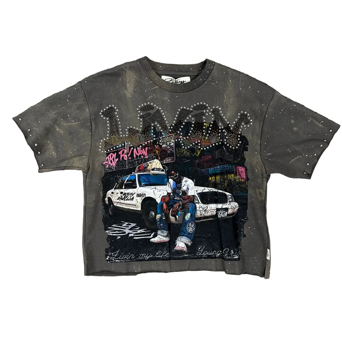 BKYS Livin F-terry Cropped Tee