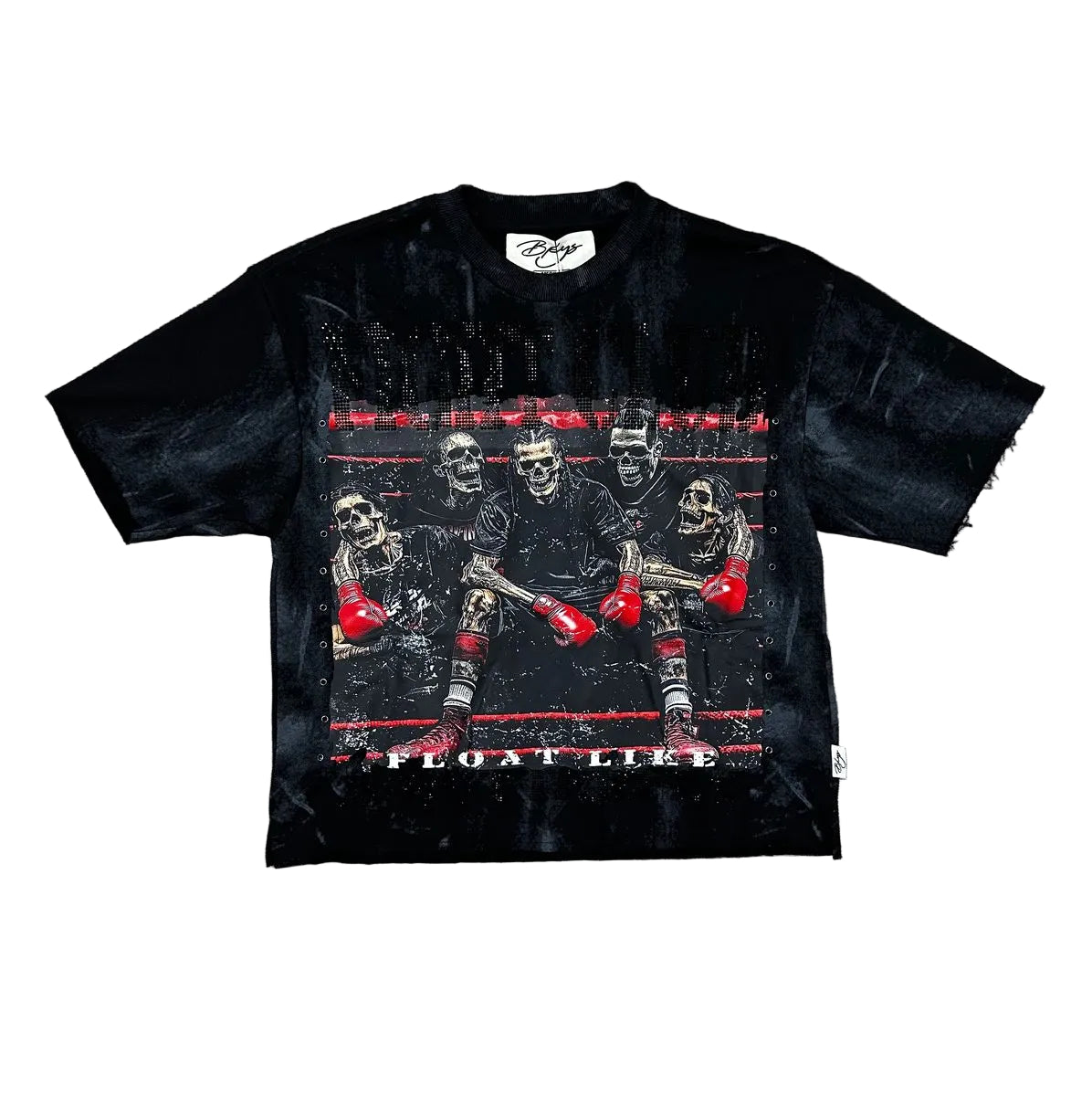 BKYS Fight Club F-terry Cropped Tee