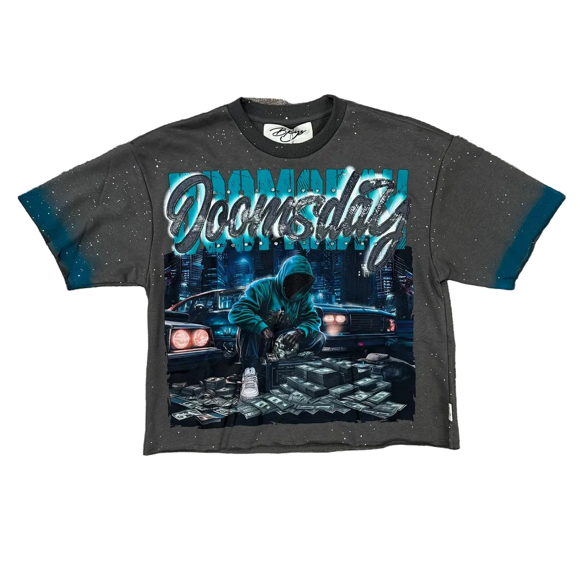 BKYS Dooms Day F-Terry Cropped Tee