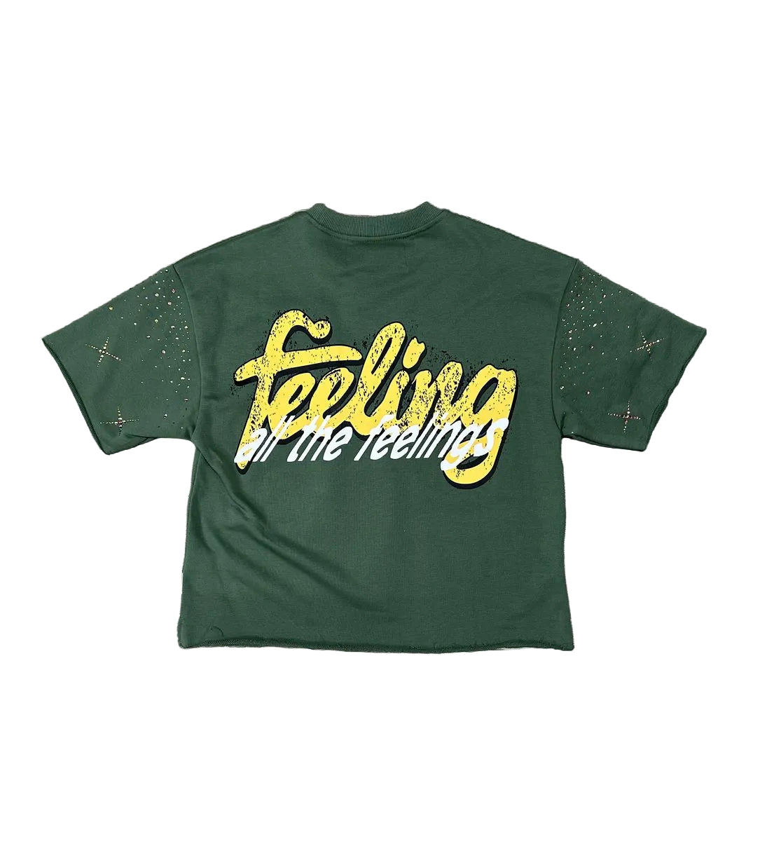BKYS Feeling F-Terry Cropped T-Shirt