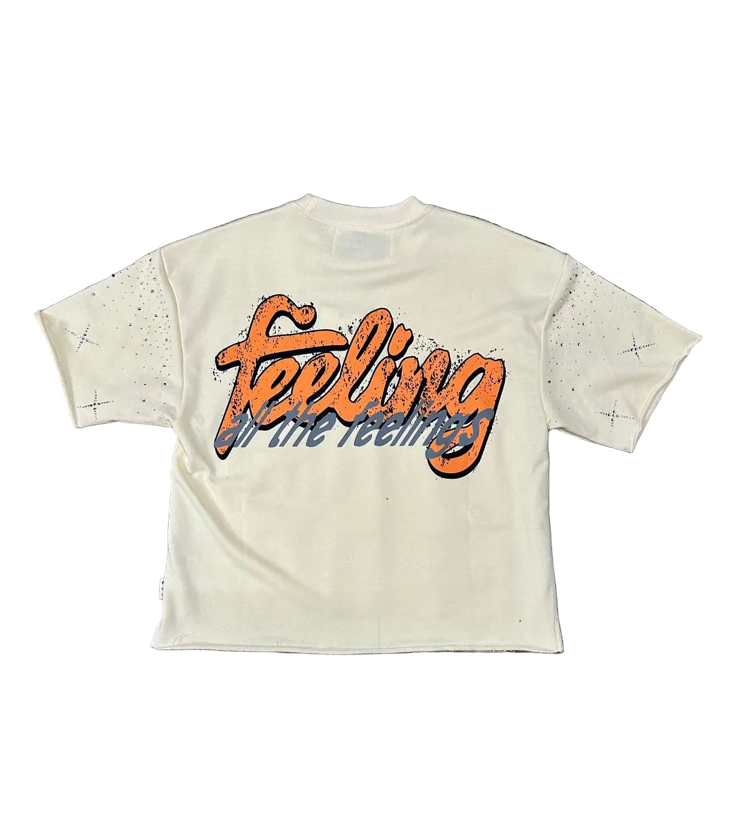 BKYS Feeling F-Terry Cropped T-Shirt