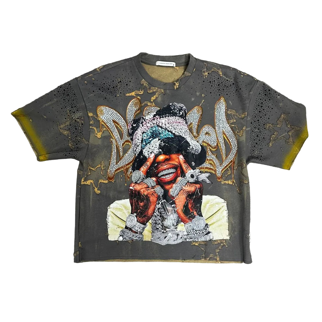 BKYS Blessed Double Side Cropped T-Shirt