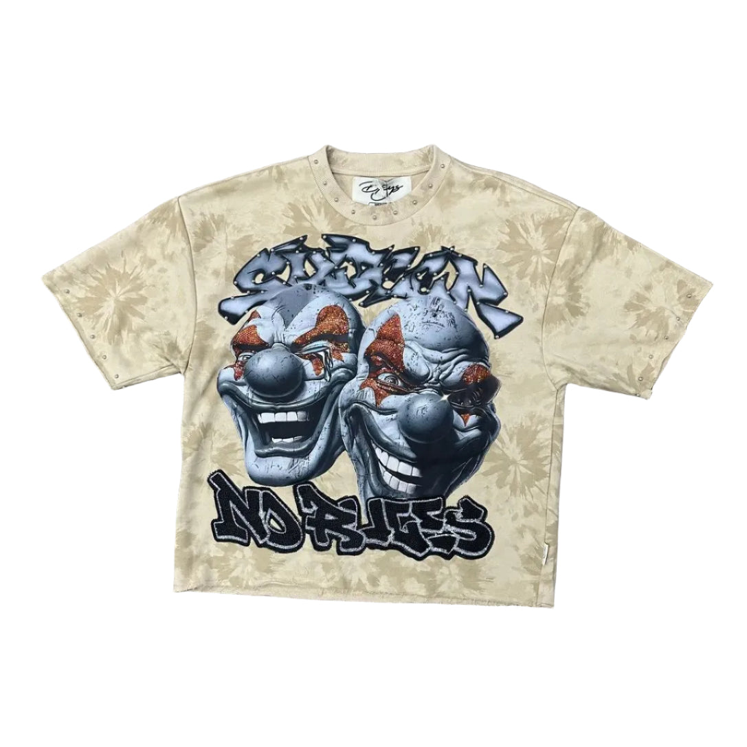BKYS "SINNER CLUB 4"TERRY CROPPED TEE