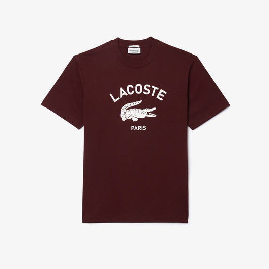 LACOSTE Classic Fit Lacoste Print T-shirt