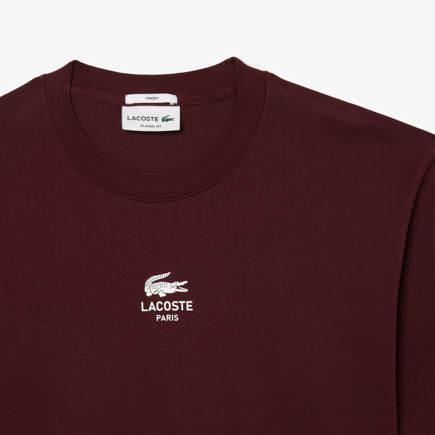 LACOSTE Classic Fit Cotton Jersey T-shirt