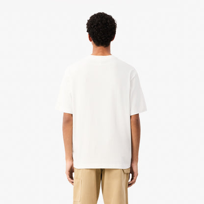 LACOSTE Loose Fit Jersey Print T-shirt